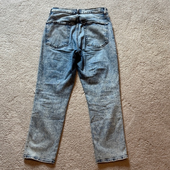 7 for all mankind Distressed Blue Jeans - Picture 6 of 7